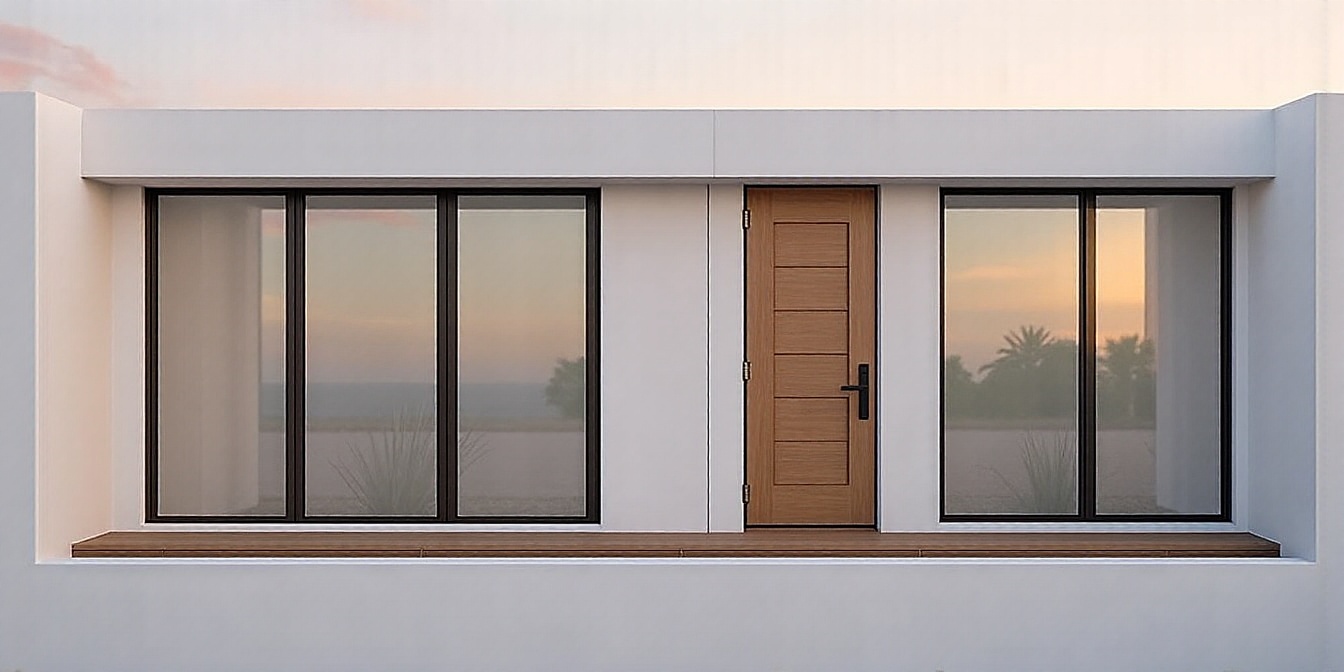Render de la fachada de Sierra Lagos